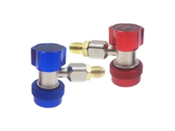 Conector de aire acondicionado R134a ajustable con conexión rápida