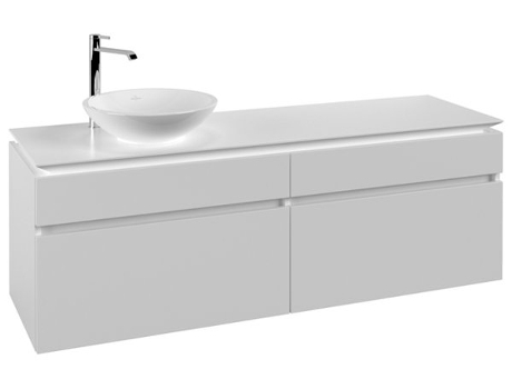 Módulo de lavabo Villeroy &amp Boch Legato B596 1600x550x500mm lavabo lado izquierdo