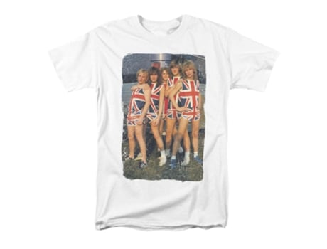 Camiseta ROCKINSTONE con foto de la bandera de Def Leppard (L)