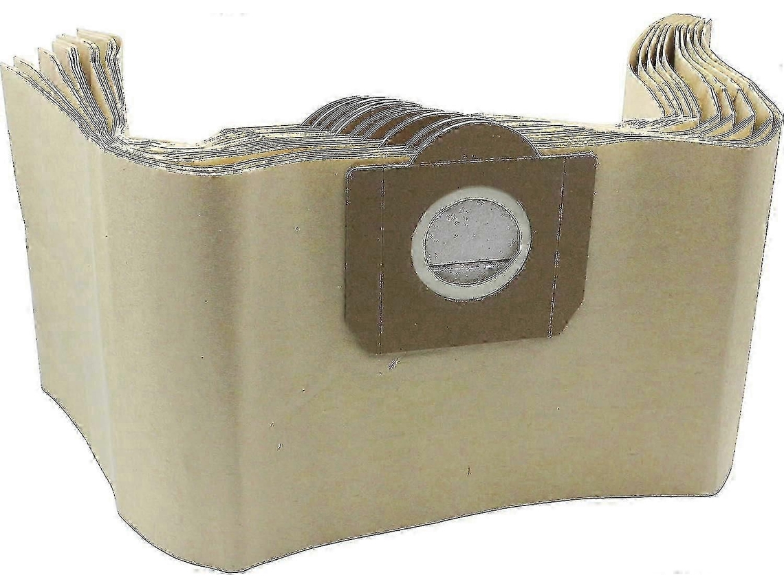 Paquete De 10 Bolsas De Filtro De Papel Compatibles Con Karcher Wd3 Y Karcher Wd3p Para Aspiradoras En Seco Y Húmedo (piezas A 2204, A 2234 P_ptg