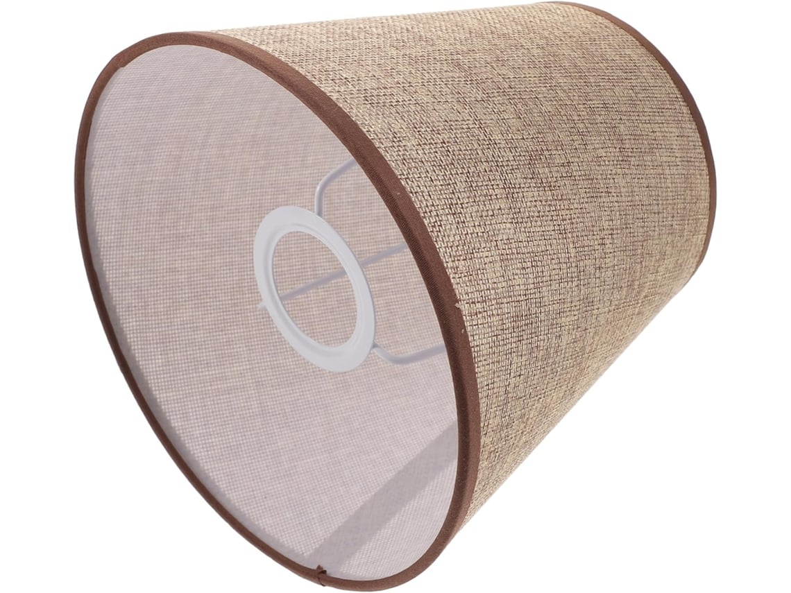 Lámpara de mesa ligera de lino, E27 cm, para dormitorio.