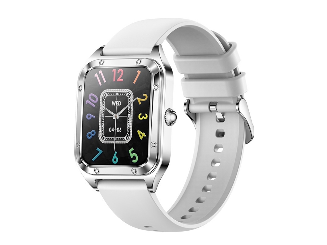Asistencia/Llamada Smartwatch 1 Pantalla táctil de 6 pulgadas para Android Iphone Rastreador de ejercicios a prueba de agua con monitor de frecuencia cardíaca YEMAESRE