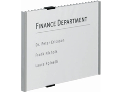 Pizarra de Avisos DURABLE Info Sign (29.7x21cm - Acrílico)