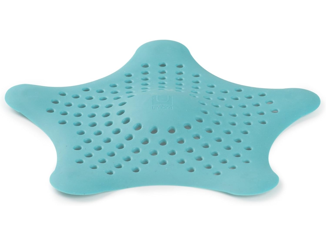 MEOIRUERY Tapa de Desagüe en Forma de Estrella de Mar, Azul Claro