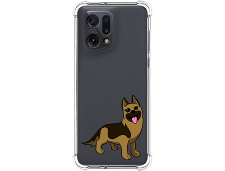 Carcasa para Oppo Find X5 5G TUMUNDOSMARTPHONE Dibujos Antigolpes Perros 03 Multicolor
