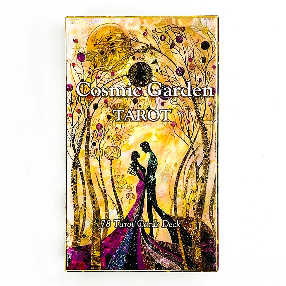 Último Juego De Adivinación Con Cartas De Tarot Cosmic Garden, Juego De Mesa Oráculo De Adivinación Del Destino Para Fiestas