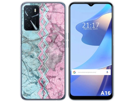 Carcasa Oppo A16 / A16s TUMUNDOSMARTPHONE Dibujos Multicolor