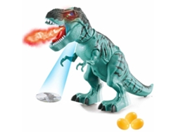 Brinquedo Dinossauro Elétrico para Crianças Tiranossauro Rex com Ovo de e Som Rugindo