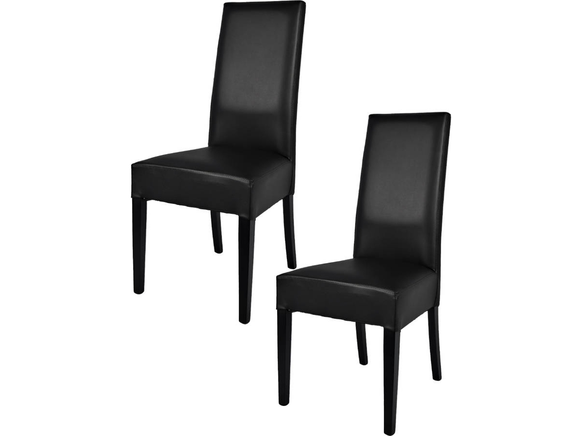 Conjunto de 2 Cadeiras T M C S Luisa (Preto - 99x46x55 cm - Madeira)