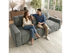 Sofá Modular 3 Plazas Chenilla Con Función Cama