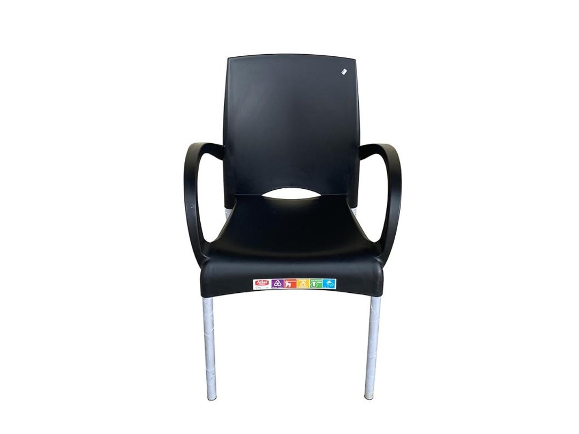 Sillon resina aluminio ourika negro