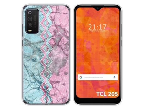 Carcasa TCL 205 TUMUNDOSMARTPHONE Dibujos Multicolor