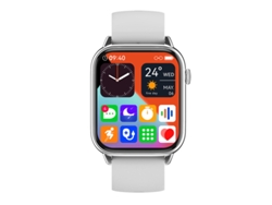 Reloj inteligente Jytgalx con pantalla HD de 1,9 pulgadas, resistente al agua y al polvo, IP68, color plateado
