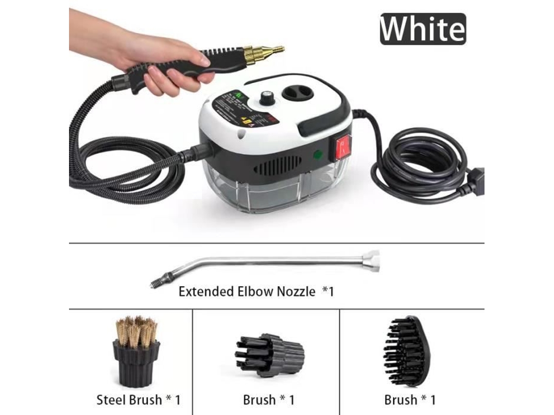 RNCYN Ts-2106 Limpiador A Vapor Alta Presión 2500W 110V-240V 900Ml Blanco