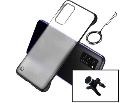 Kit Carcasa + Protector de Pantalla Huawei Honor 10i PHONECARE Negro