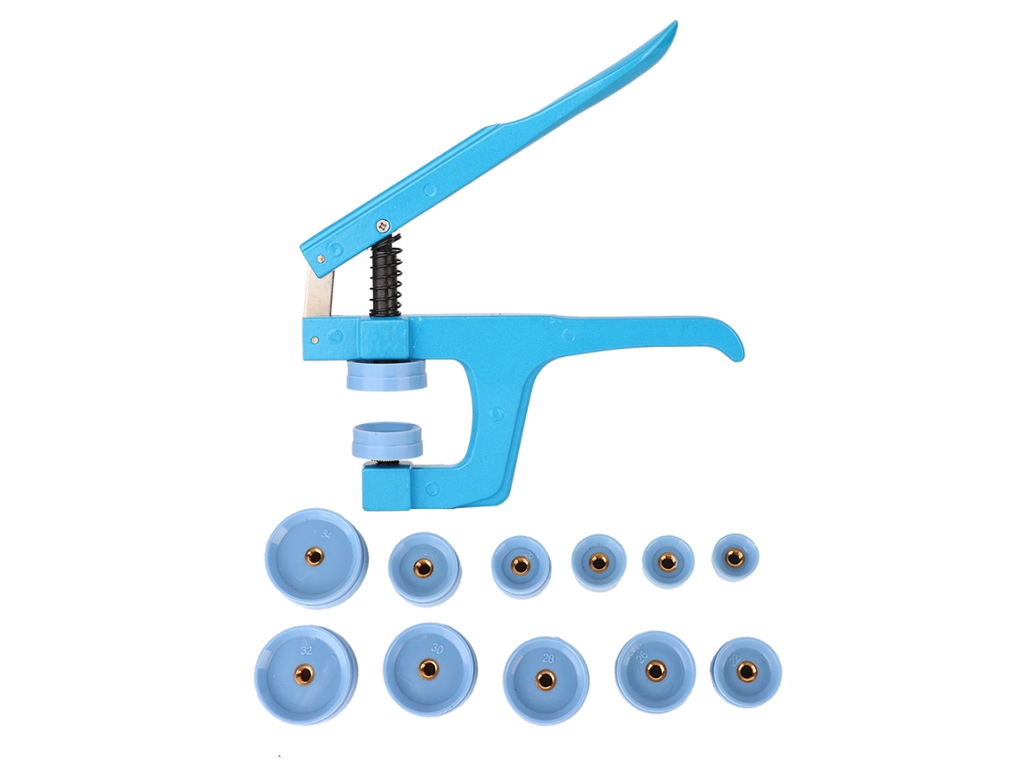 Kit De Herramientas Para Reparación De Relojes Con 11 Matrices Y Ajustador De Tapa Trasera.