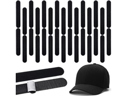 Forro Desechable Absorbente De Sudor Para Gorro, 30 Unidades, Negro