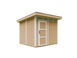 Caseta Jardin paneles a base de Madera LP SmartSide 5,9 m² con Suelo y Baldosas Bituminosas - L279xA294xA237 cm - TIMBELA M903 - HARVEST HONEY