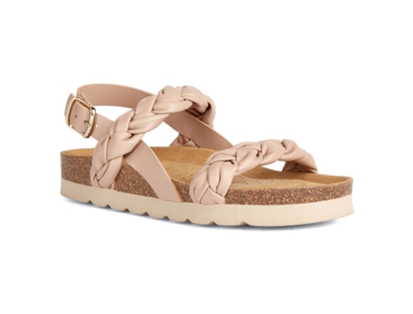 Sandalias Brionia Altas Beige EU 38 Mujer GEOX