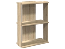 Maison Exclusive - Librería 3 Estantes Madera Ingeniería Roble Sonoma 60x30x80 Cm