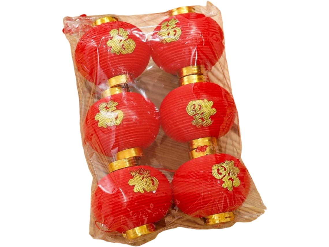 Lámpara Colgante China Pequeña E Impermeable Para El Año Nuevo Chino, Decoración Del Hogar Y