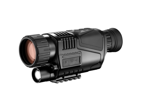 Monocular de visión nocturna con tarjeta de memoria para grabar imágenes infrarrojas diurnas o nocturnas y vídeos de vida silvestre - Negro YIZHOOD