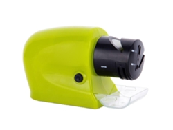 Afilador De Cuchillos Eléctrico Multifuncional Para Cocina Con Almohadilla De Lijado Y Base Estable.