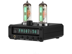 Radio FM VFD con reloj e indicador de nivel de sonido P2 FM Magic 6e2, enchufe estéreo ancho EU SFUSHOS
