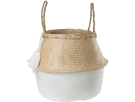 Cesta SKLUM Kahs Borl (Blanco -35 x 32 cm)