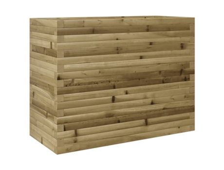 Jardinera VIDAXL Marrón Madera (90x40x68.5 cm)
