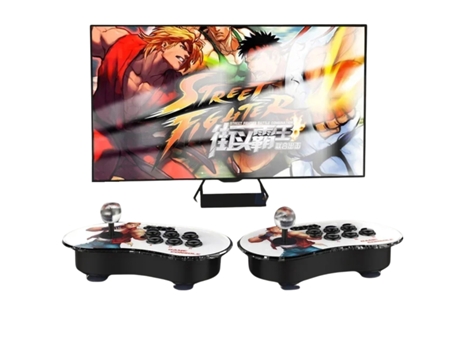 Consola de juegos Retro Arcade KLACK A16 con Joysticks Dual inalámbricos, controladores 3D RGB 2,4G sin retrasos