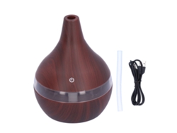 Mini humidificador de aire eléctrico con LED de 7 colores, 300 ml, USB, silencioso, 35 dB