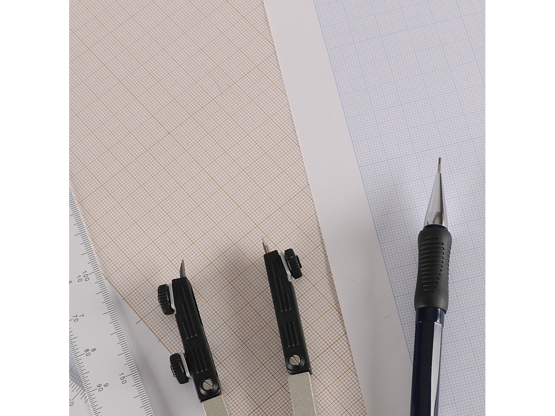 Bloc de Papel Milimetrado CANSON Din A4 90 G/M²