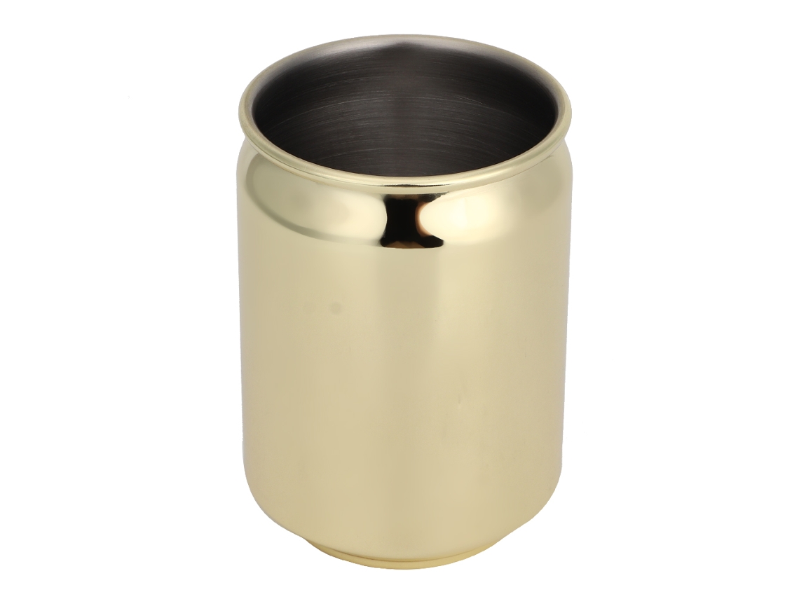 Vaso de acero inoxidable 304 de 500 ml para agua, cerveza y bebidas frías.