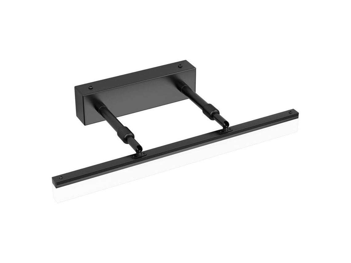 2026-luz Espejo Led Ajustable Baño 9w 40cm Ip44 Acero Inoxidable Aluminio 6000k Blanco Frío