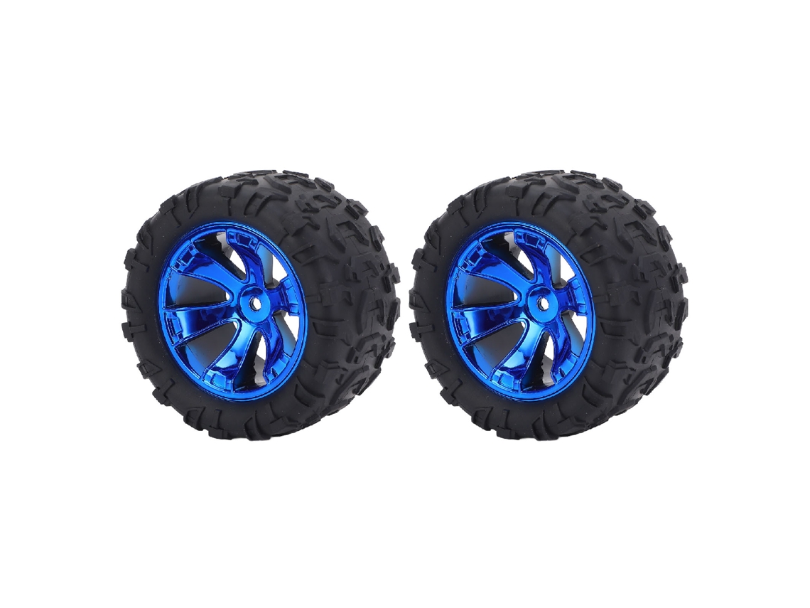 2 Neumáticos De Goma Resistentes A La Abrasión Para Coches Rc, Lado Izquierdo, Para Wltoys 144018-3000