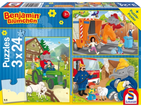 Puzzle SCHMIDT SPIELE 56207 rompecabezas 24 pieza(s) Niños