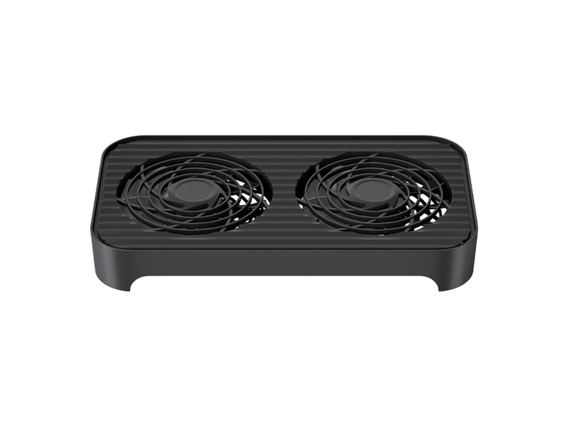 Estante Apilable Para Refrigeración De Ordenador Con Ventilador De Alta Velocidad De 14 Cm.