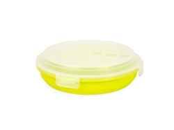 Contenedor de Alimentos IBILI Porta Tortillas (Verde - 22 x 22 x 7 cm - Plástico PP05)