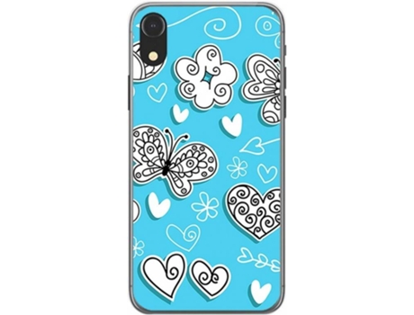 Carcasa iPhone XR TUMUNDOSMARTPHONE Mariposas Multicolor