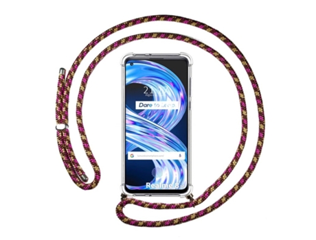 Carcasa Realme 8 5G / Narzo 30 5G TUMUNDOSMARTPHONE Colgante Rosa