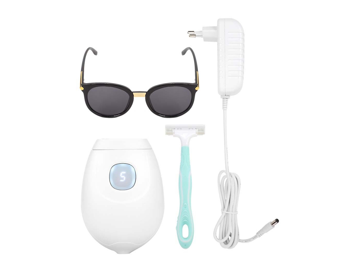 Máquina De Depilación Ipl Eléctrica Painless Para Piernas Manos Cuerpo Axilas Depilador Facial Y Corporal