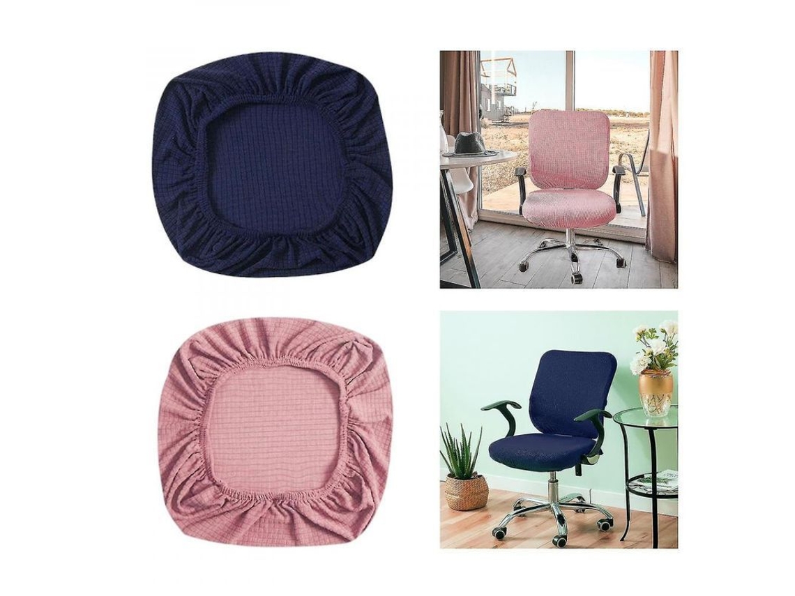 2026-2 Fundas Elásticas Para Asientos De Silla De Oficina Extensibles Tela Impermeable Lavable
