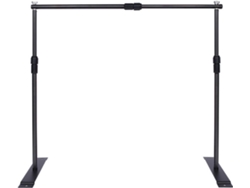 Soporte De Fondo De Fácil Montaje Con Altura Telescópica Ajustable.