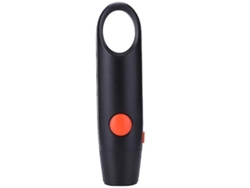 Silbato electrónico deportivo de plástico para emergencias, ideal para exteriores.