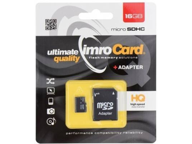 Tarjeta de Memoria IMRO MicroSD 16GB