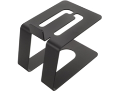 Soporte De Metal Negro Para Altavoces De Escritorio, Sin Herramientas, Diseño Único Para Usos Pequeños.