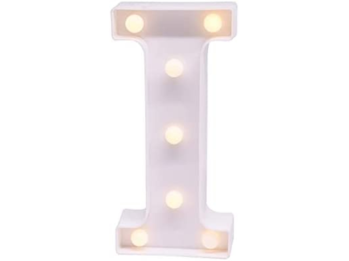 Letras Com Luzes Led Para Decoração De Interiores I