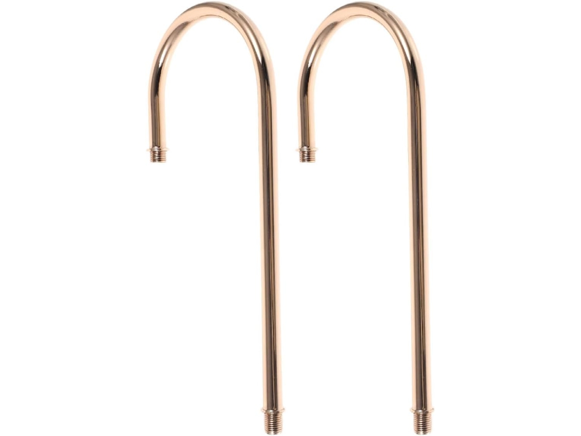 Barra Curva Para Decoración De Interiores Y Pasillos, 2 Unidades, Rosca M10, Accesorio Multifuncional.