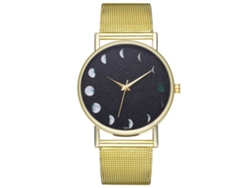 Reloj De Pulsera De Cuarzo Zhoulianfa T59-w Con Correa De Malla Unisex.